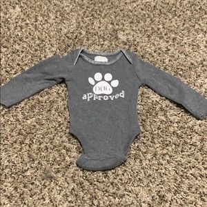 Dog Approved Long sleeve onsie